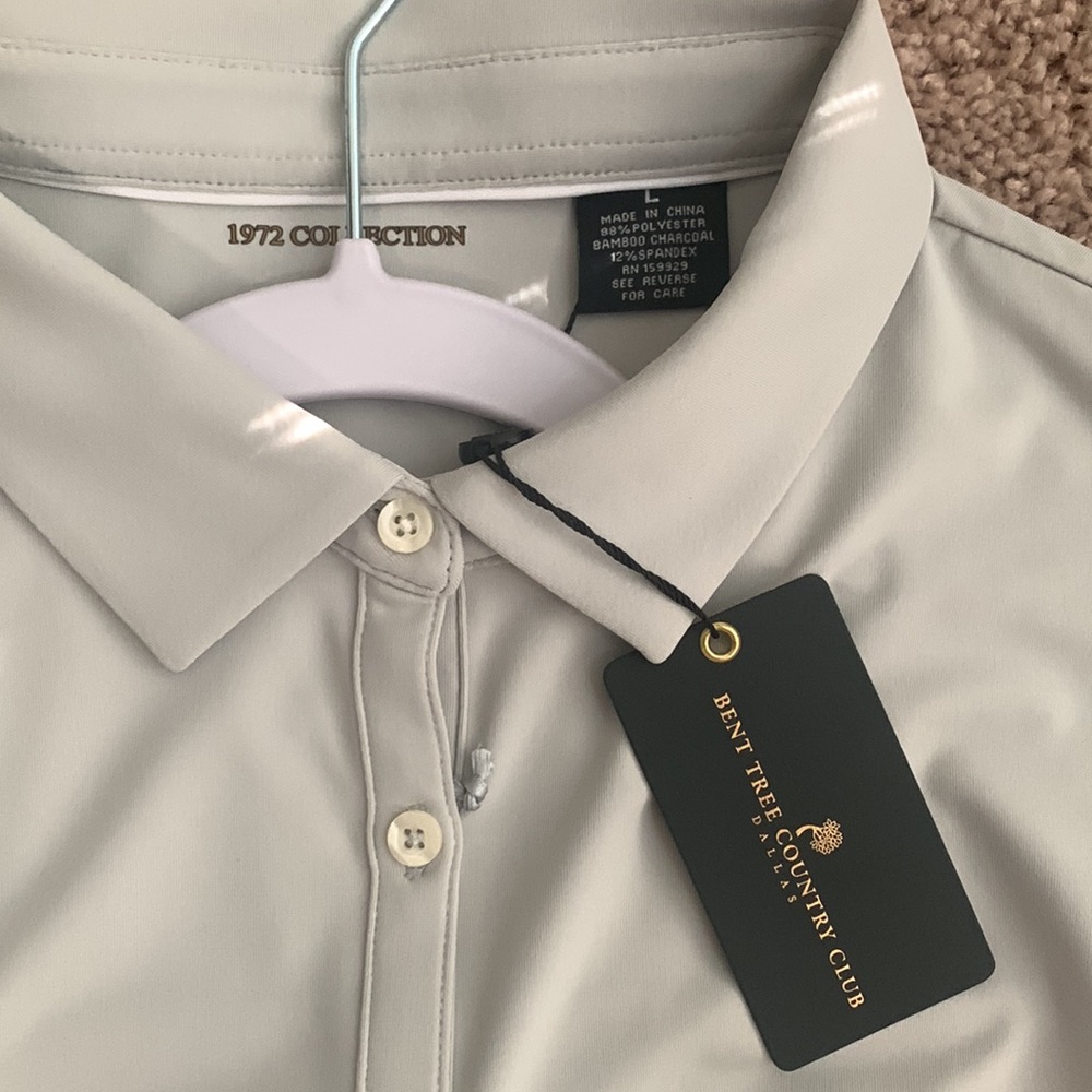 L Ladies Custom Bent Tree Golf Polo NWT - Picture 4 of 4